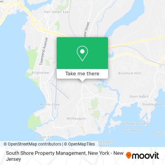 South Shore Property Management map