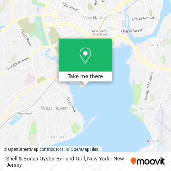 Mapa de Shell & Bones Oyster Bar and Grill