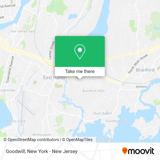 Goodwill map