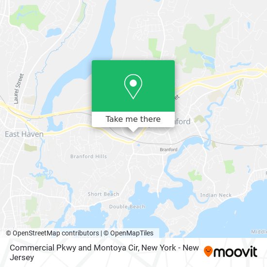 Commercial Pkwy and Montoya Cir map