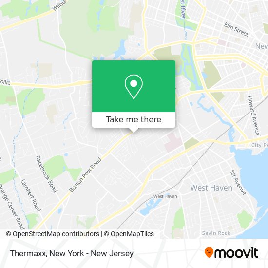 Thermaxx map