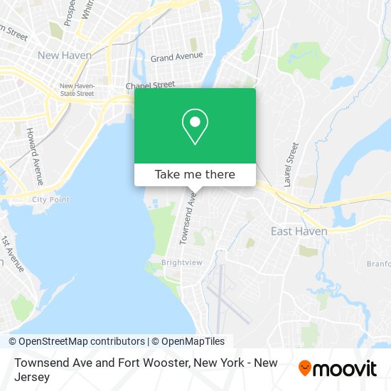 Mapa de Townsend Ave and Fort Wooster