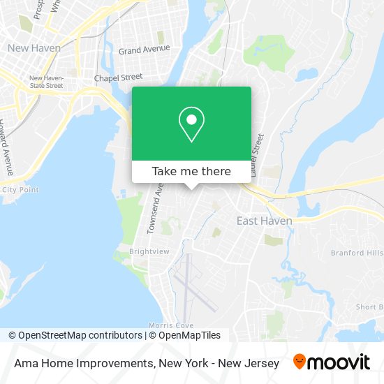 Ama Home Improvements map