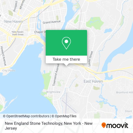 New England Stone Technology map