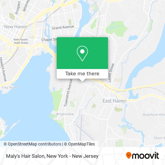 Maly's Hair Salon map