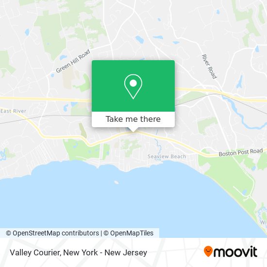 Mapa de Valley Courier