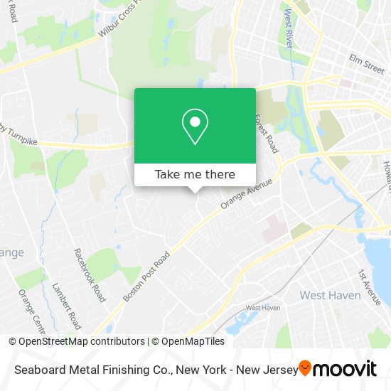 Mapa de Seaboard Metal Finishing Co.