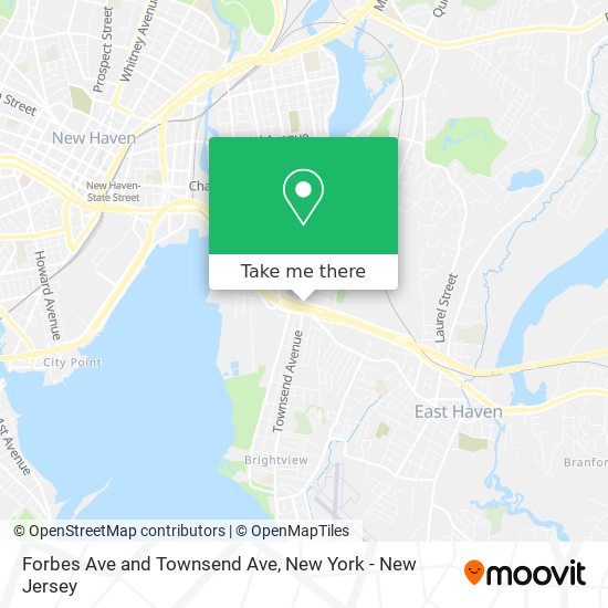 Mapa de Forbes Ave and Townsend Ave