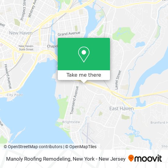 Manoly Roofing Remodeling map