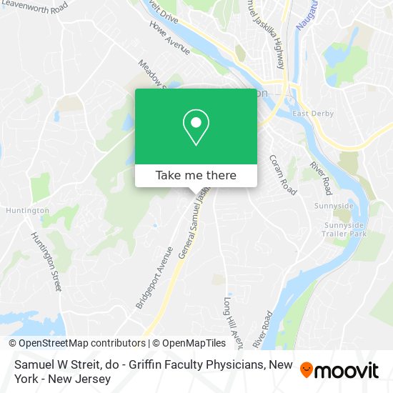 Samuel W Streit, do - Griffin Faculty Physicians map