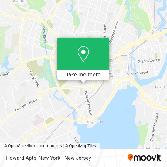 Howard Apts map