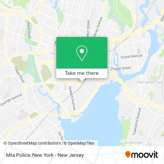 Mta Police map