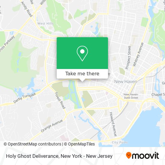 Mapa de Holy Ghost Deliverance