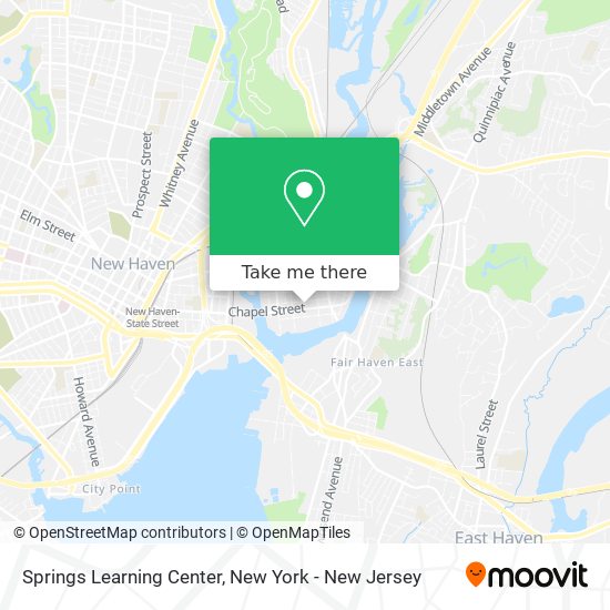 Mapa de Springs Learning Center