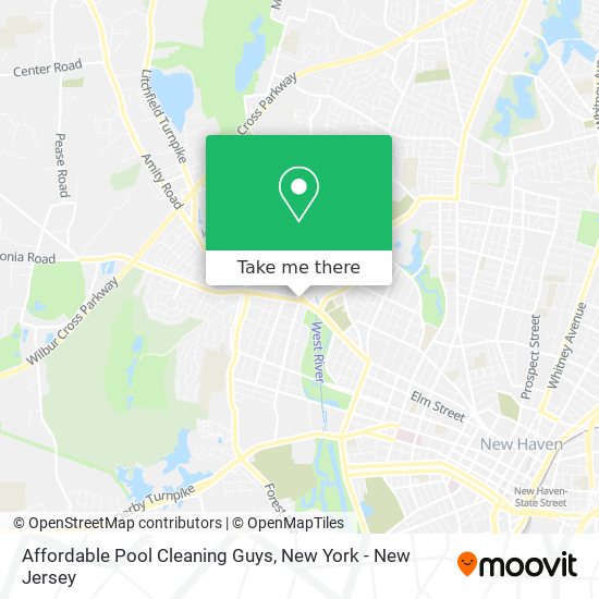 Affordable Pool Cleaning Guys map