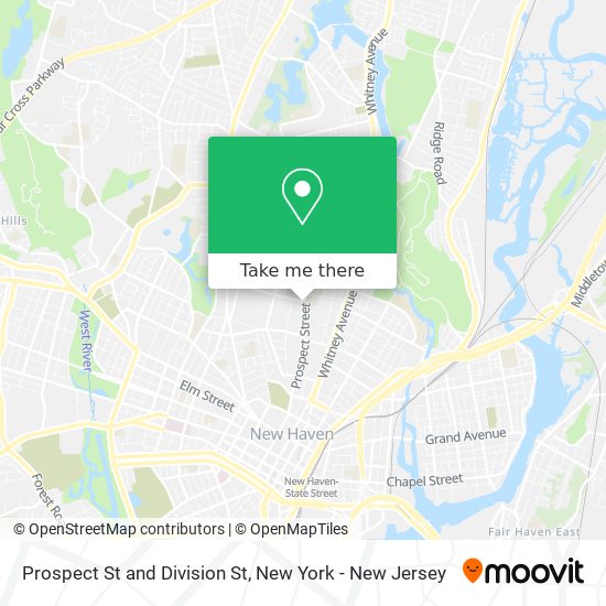 Mapa de Prospect St and Division St