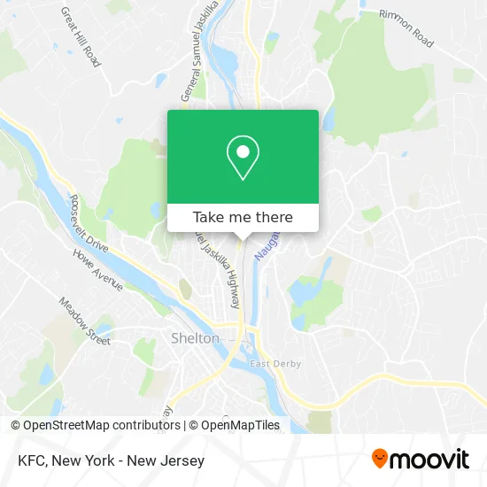 KFC map
