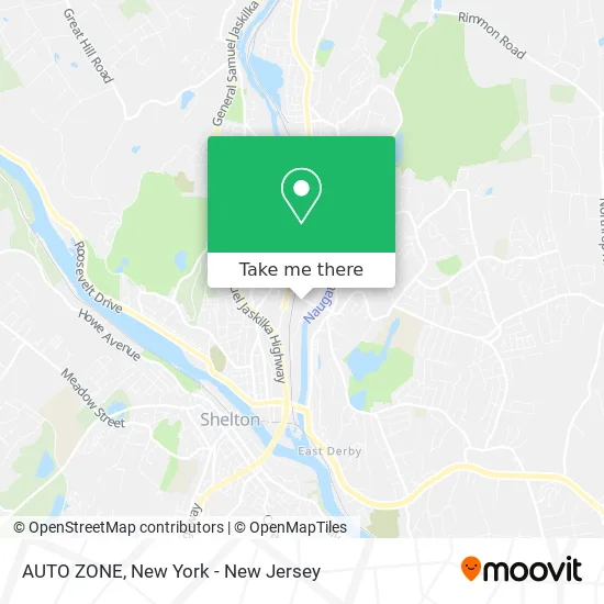 AUTO ZONE map