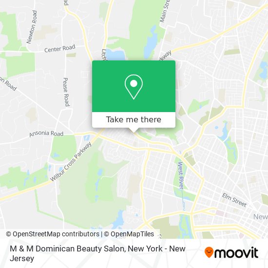 M & M Dominican Beauty Salon map