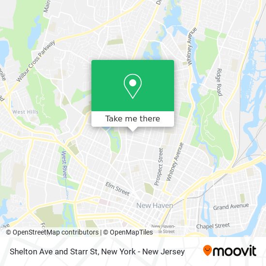 Mapa de Shelton Ave and Starr St