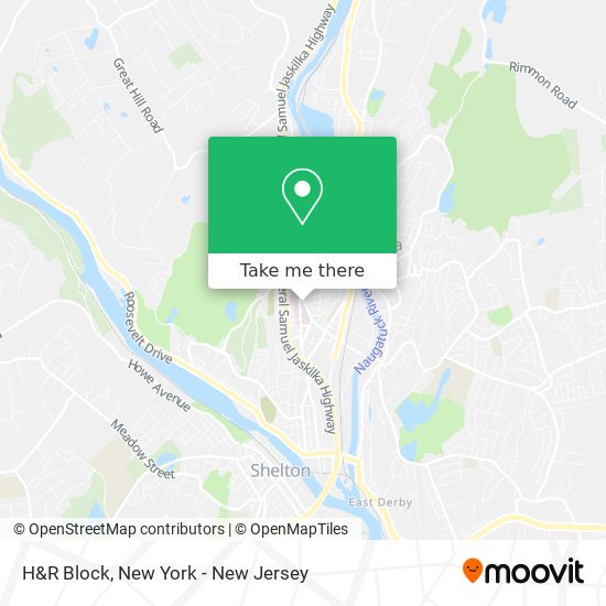 H&R Block map