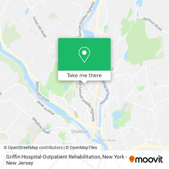 Mapa de Griffin Hospital-Outpatient Rehabilitation