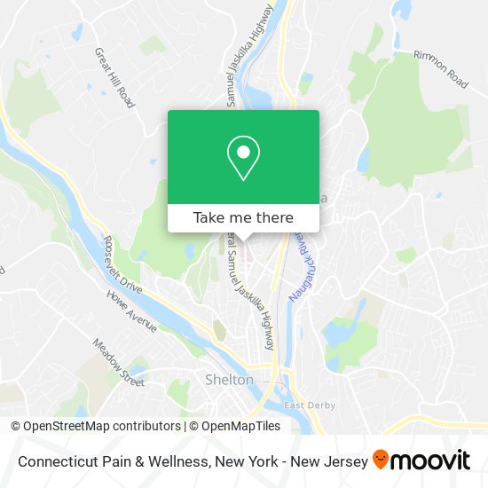 Connecticut Pain & Wellness map