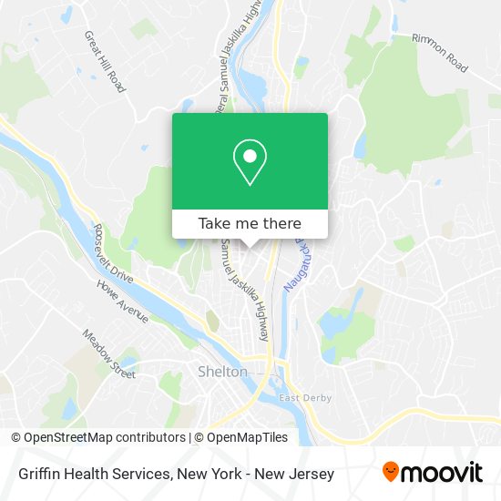 Griffin Health Services map