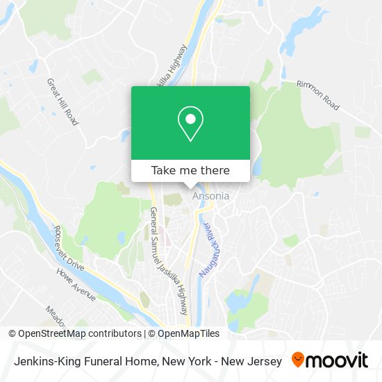 Jenkins-King Funeral Home map