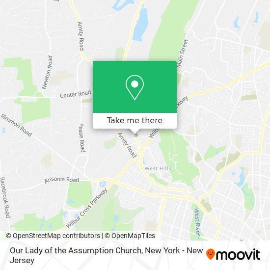 Our Lady of the Assumption Church map