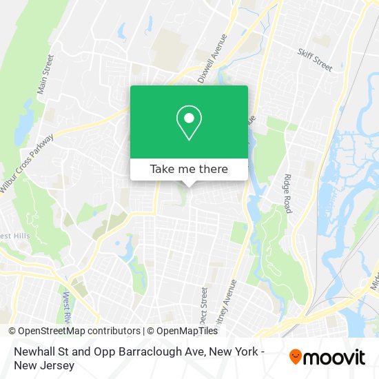 Newhall St and Opp Barraclough Ave map