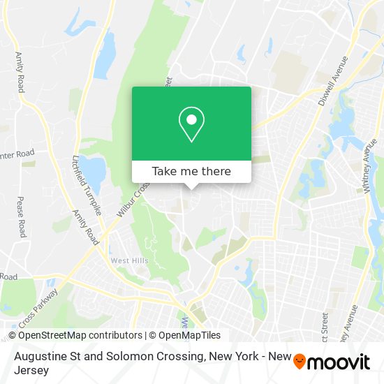 Augustine St and Solomon Crossing map
