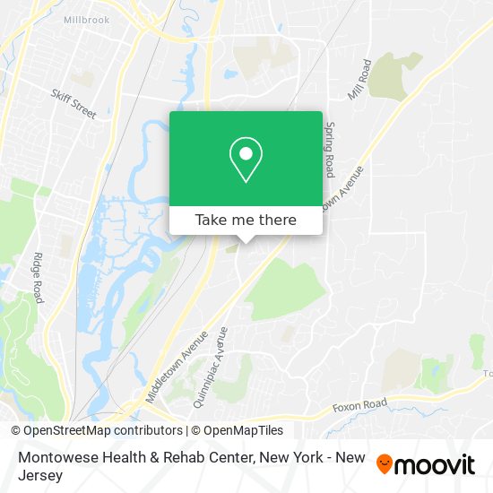Mapa de Montowese Health & Rehab Center
