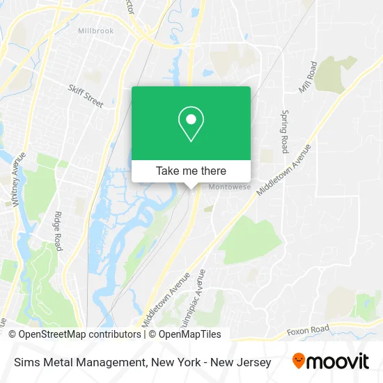 Sims Metal Management map