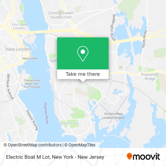 Electric Boat M Lot map