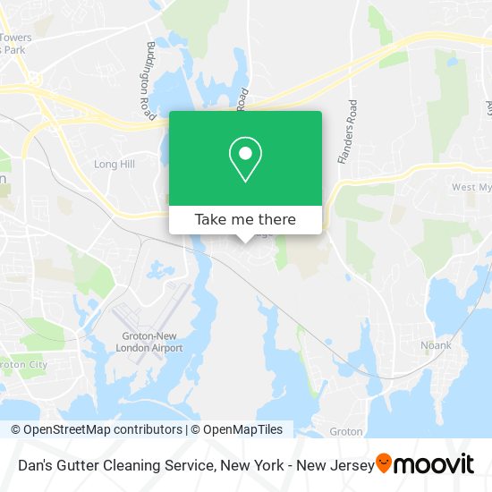 Mapa de Dan's Gutter Cleaning Service