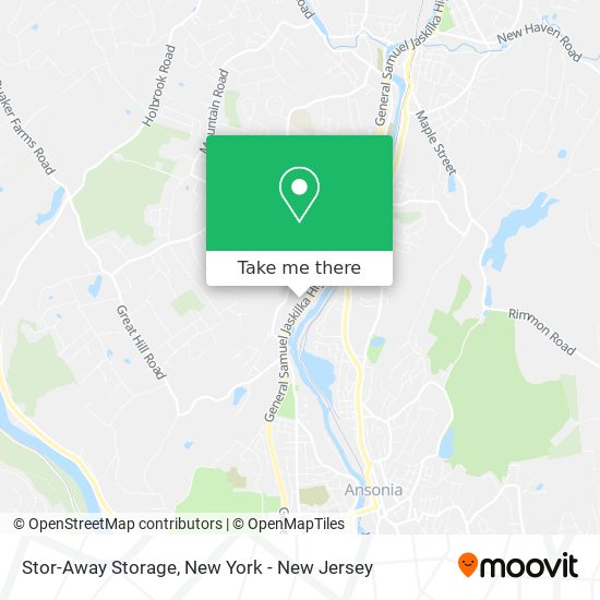 Mapa de Stor-Away Storage