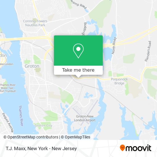 T.J. Maxx map