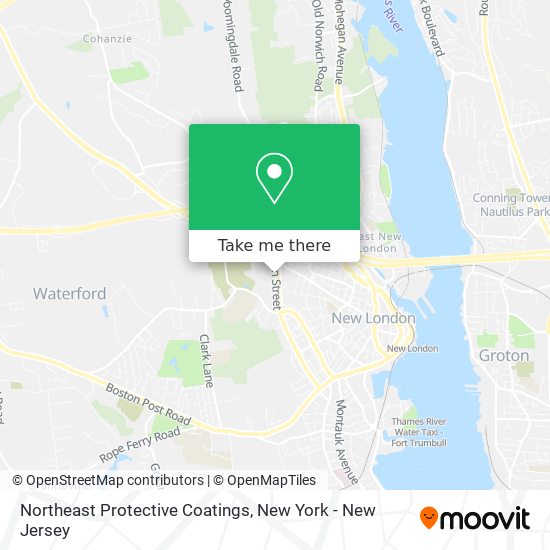 Mapa de Northeast Protective Coatings