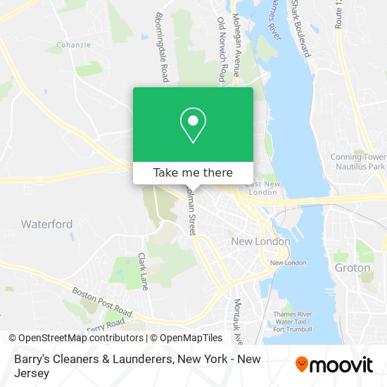 Mapa de Barry's Cleaners & Launderers