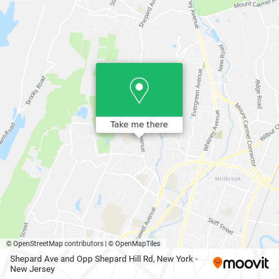 Mapa de Shepard Ave and Opp Shepard Hill Rd