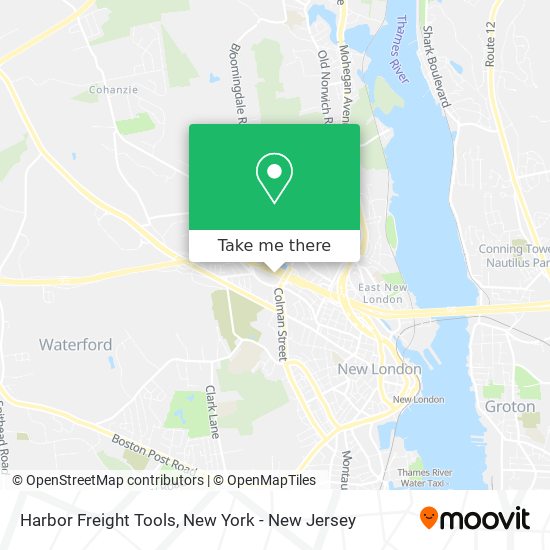 Mapa de Harbor Freight Tools