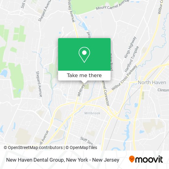 Mapa de New Haven Dental Group