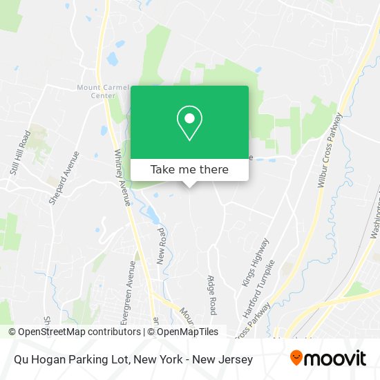 Qu Hogan Parking Lot map