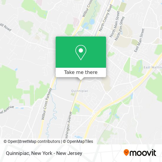 Quinnipiac map