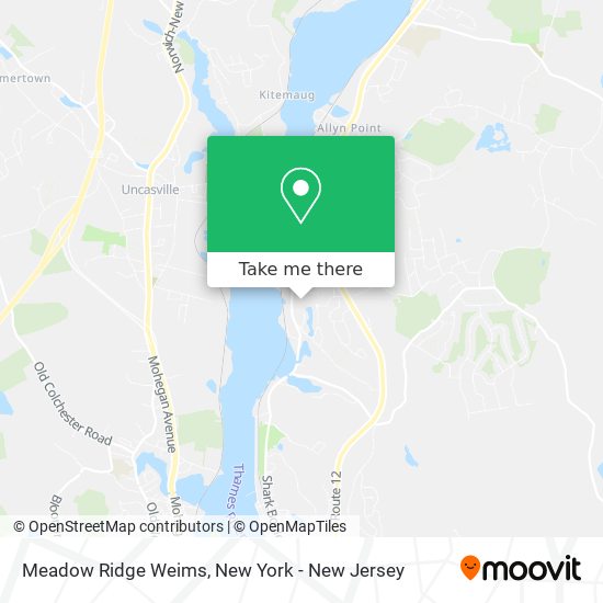 Meadow Ridge Weims map