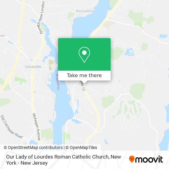 Our Lady of Lourdes Roman Catholic Church map