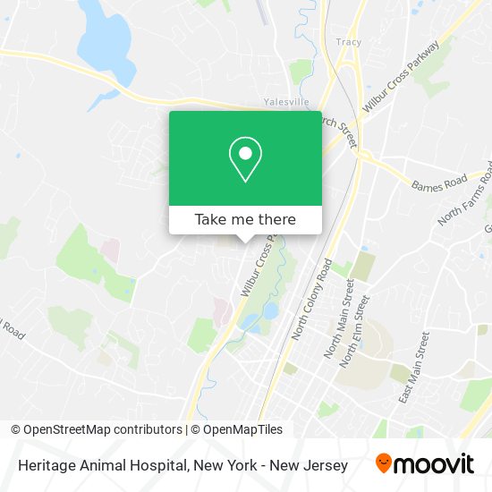 Mapa de Heritage Animal Hospital