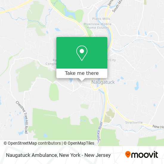 Mapa de Naugatuck Ambulance