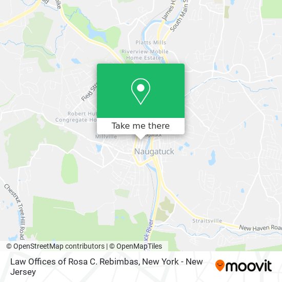 Mapa de Law Offices of Rosa C. Rebimbas